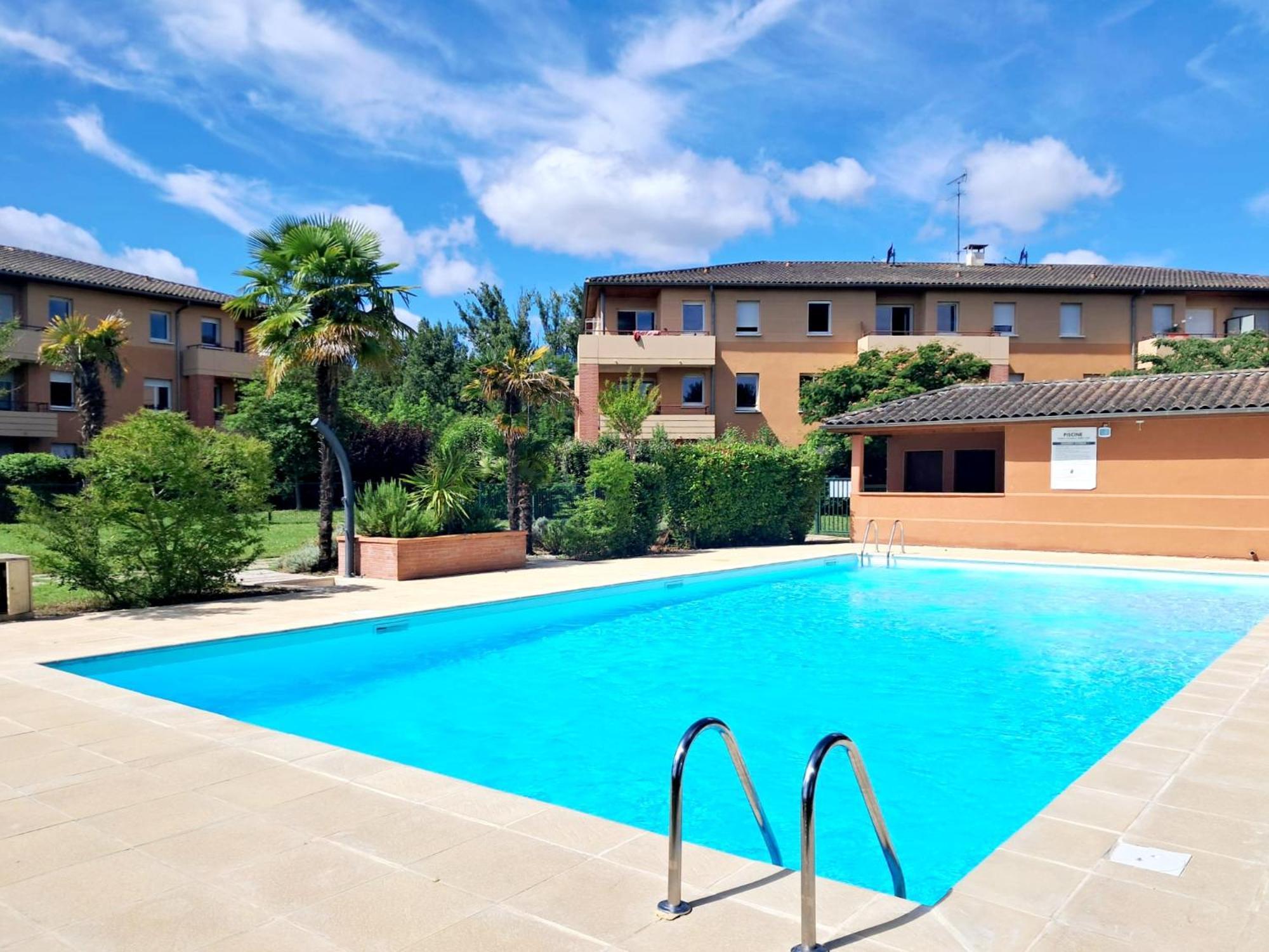 Appartamento Le Montauriol - Logement Avec Terrasse - Piscine -Tennis - Place De Parking Privee Montauban Esterno foto